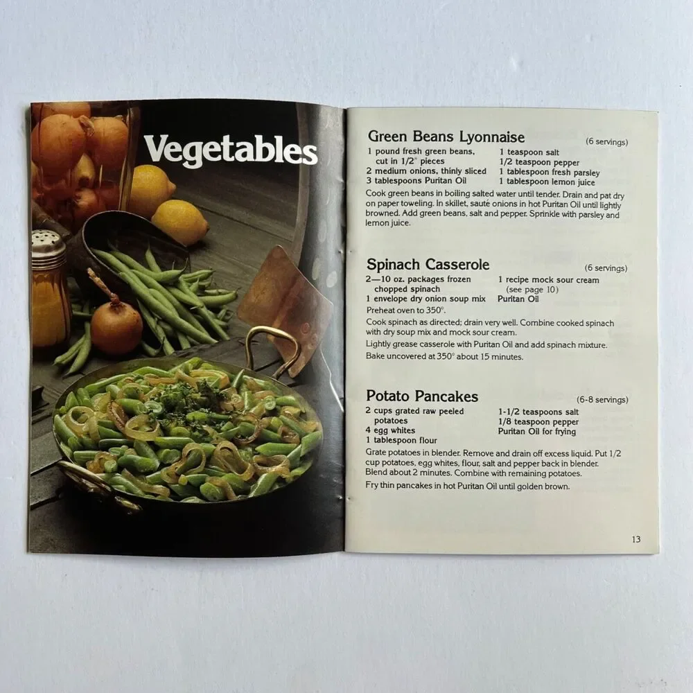 Vintage Cookbook Family Meal Planning for Todays Way of Eating Paperback